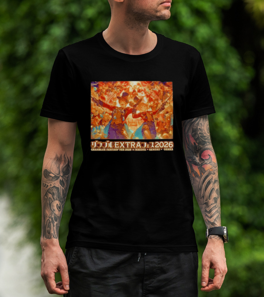 Granblue Fantasy Fes 2026 Extra Nagoya Sendai Osaka T-Shirt