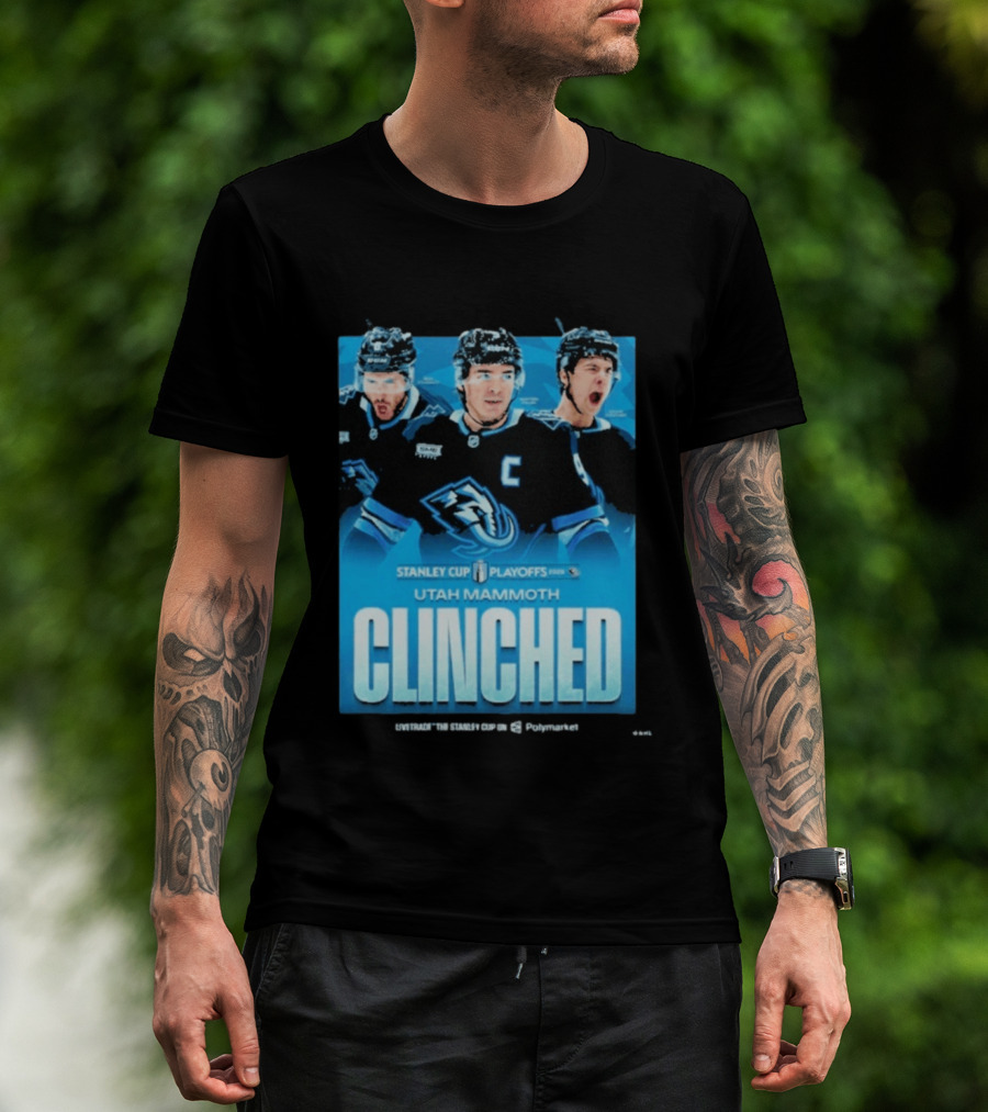 Utah Mammoth Clinched Stanley Cup Playoffs 2026 T-Shirt