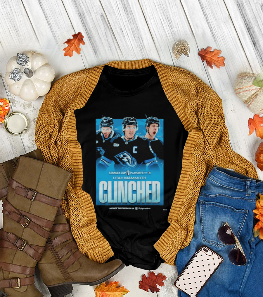 Utah Mammoth Clinched Stanley Cup Playoffs 2026 T-Shirt