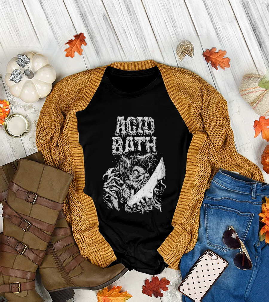 Acid Bath Cinderella Grunge Horror Aesthetic T-Shirt