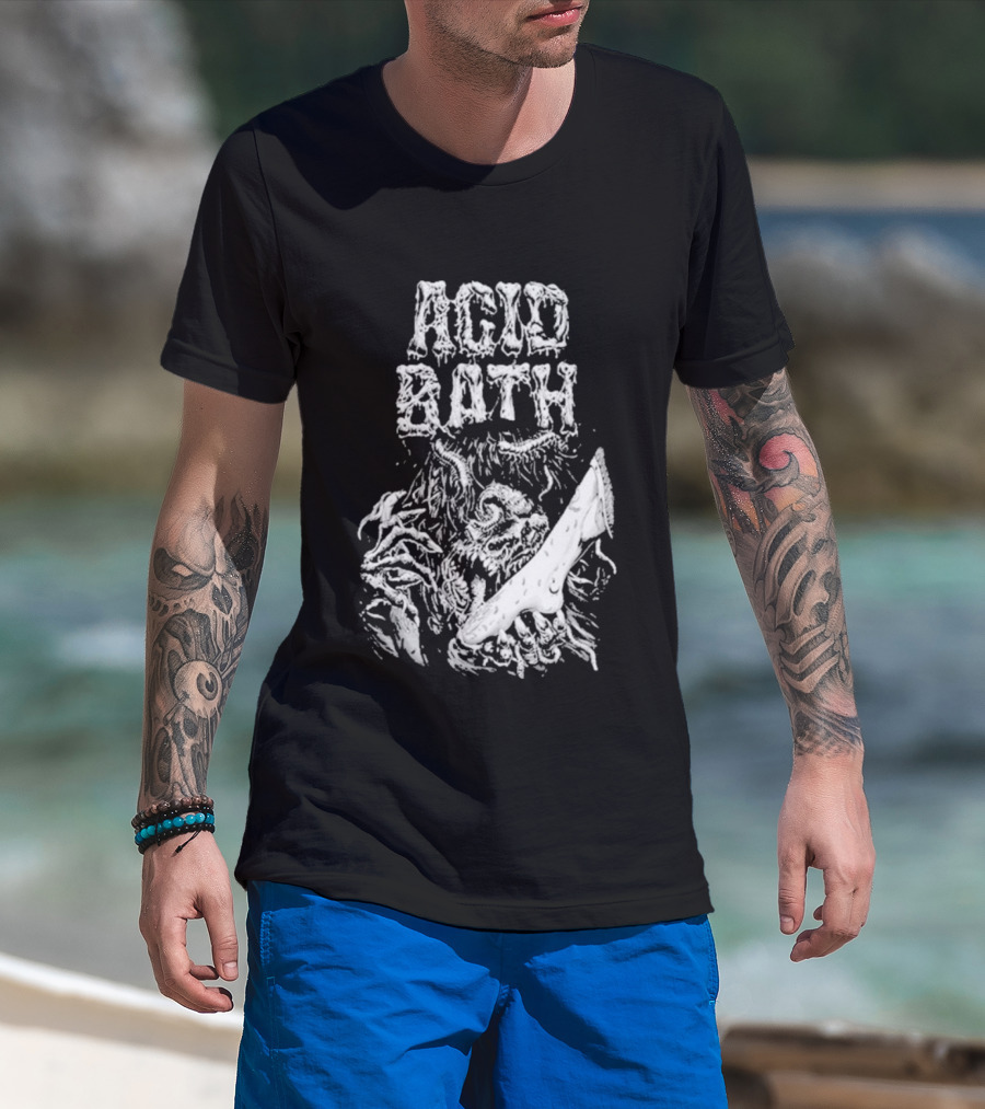 Acid Bath Cinderella Grunge Horror Aesthetic T-Shirt