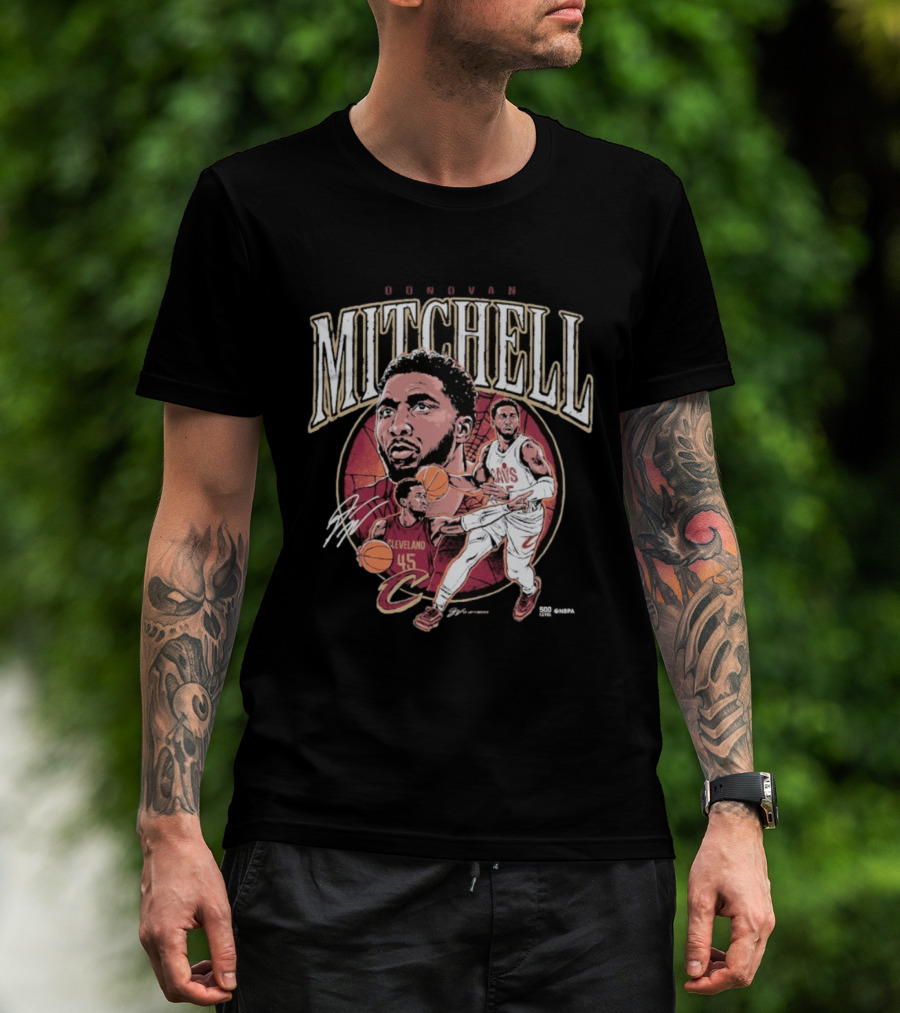 Donovan Mitchell Cleveland Cavaliers Basketball Sports T-Shirt