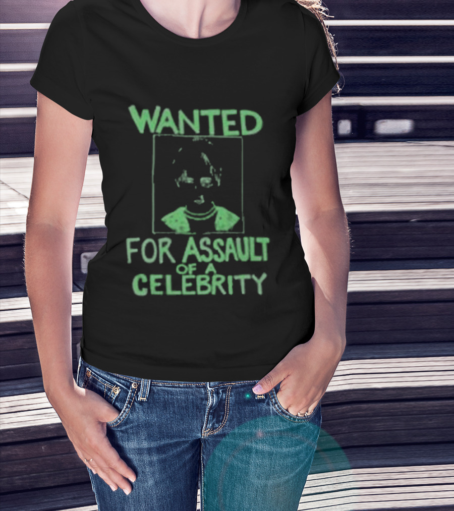 Wanted The Wanted For Assault Of A Celebrity T-Shirt