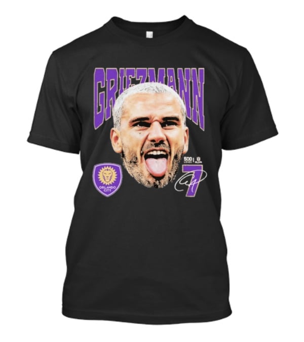 Griezmann Orlando City 7 Soccer Legend Celebration 500 T-Shirt