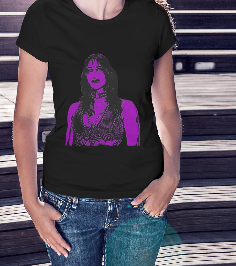 Rhea Ripley WWE Ships Free For Sale Purple Wrestling Champion T-Shirt