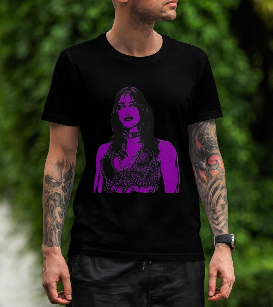 Rhea Ripley WWE Ships Free For Sale Purple Wrestling Champion T-Shirt