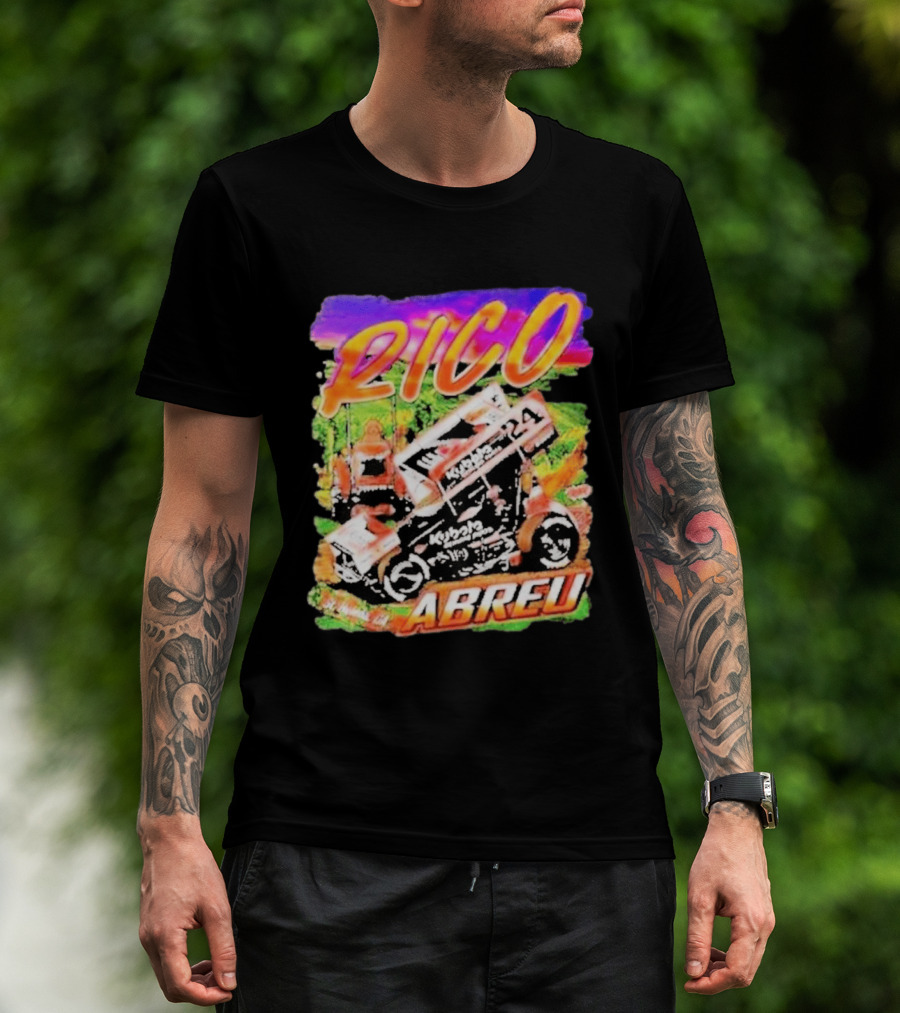 Rico Abreu Kubota 24 Racing Car T-Shirt