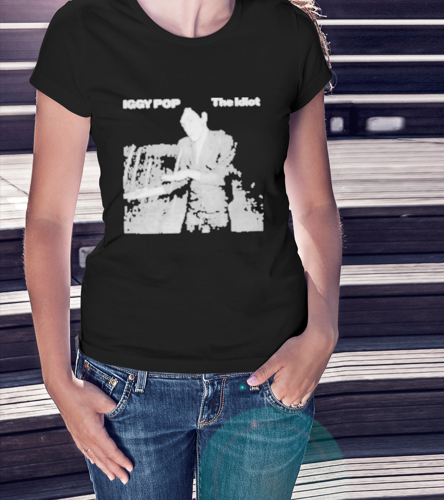 Iggy Pop The Idiot Album Artwork Cover T-Shirt