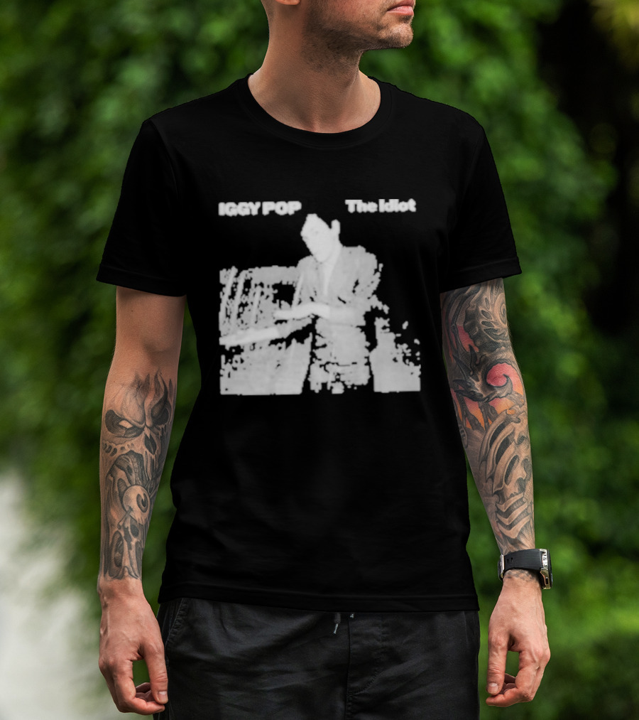 Iggy Pop The Idiot Album Artwork Cover T-Shirt