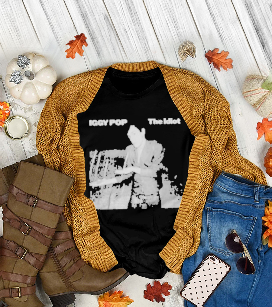 Iggy Pop The Idiot Album Artwork Cover T-Shirt
