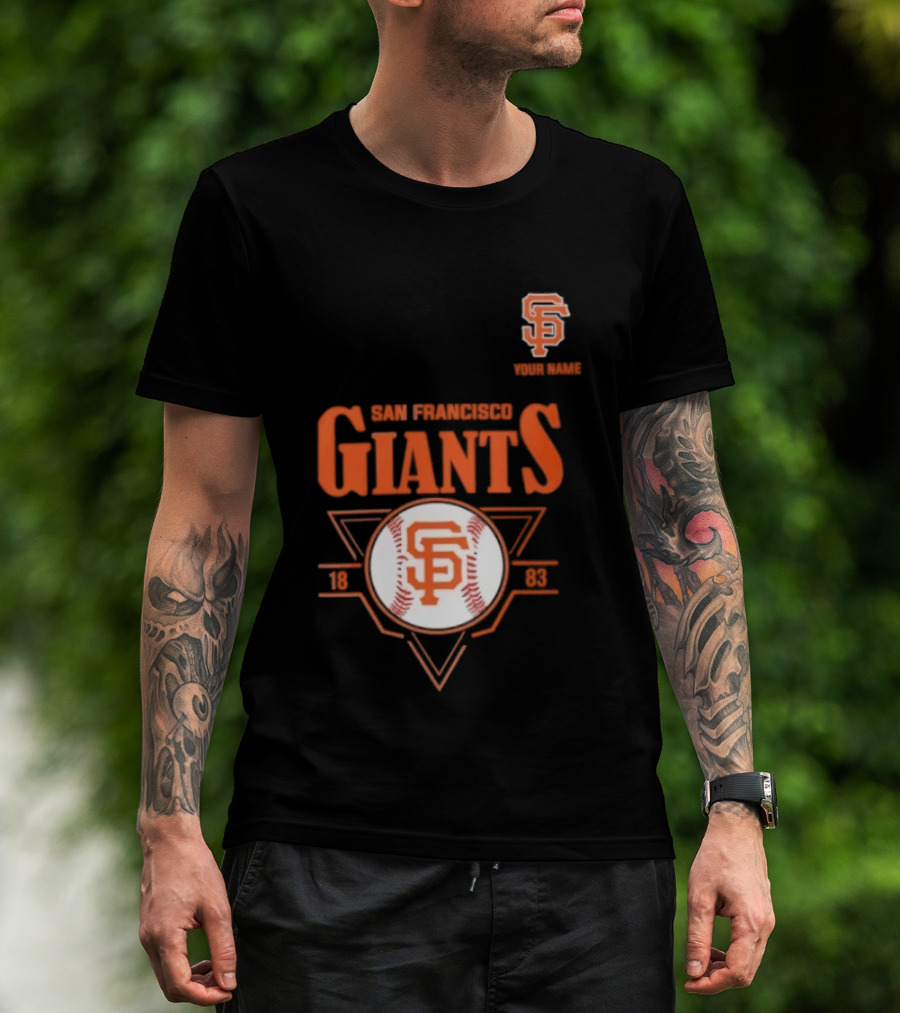 San Francisco Giants 1883 Baseball SF Team T-Shirt