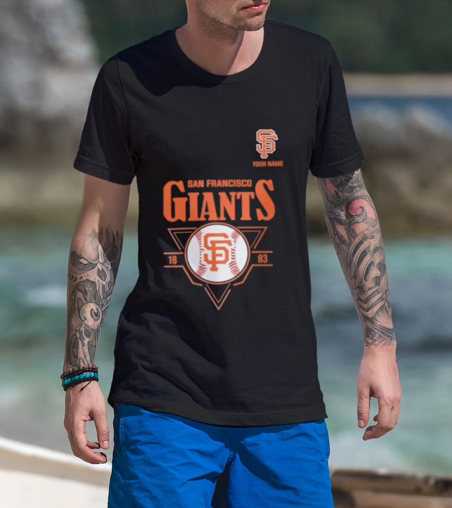 San Francisco Giants 1883 Baseball SF Team T-Shirt