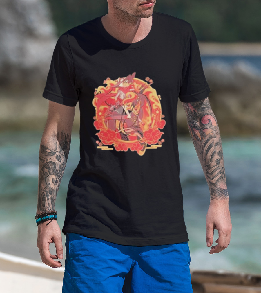 Striker Bombproof Year Of The Horse Anime Fantasy T-Shirt