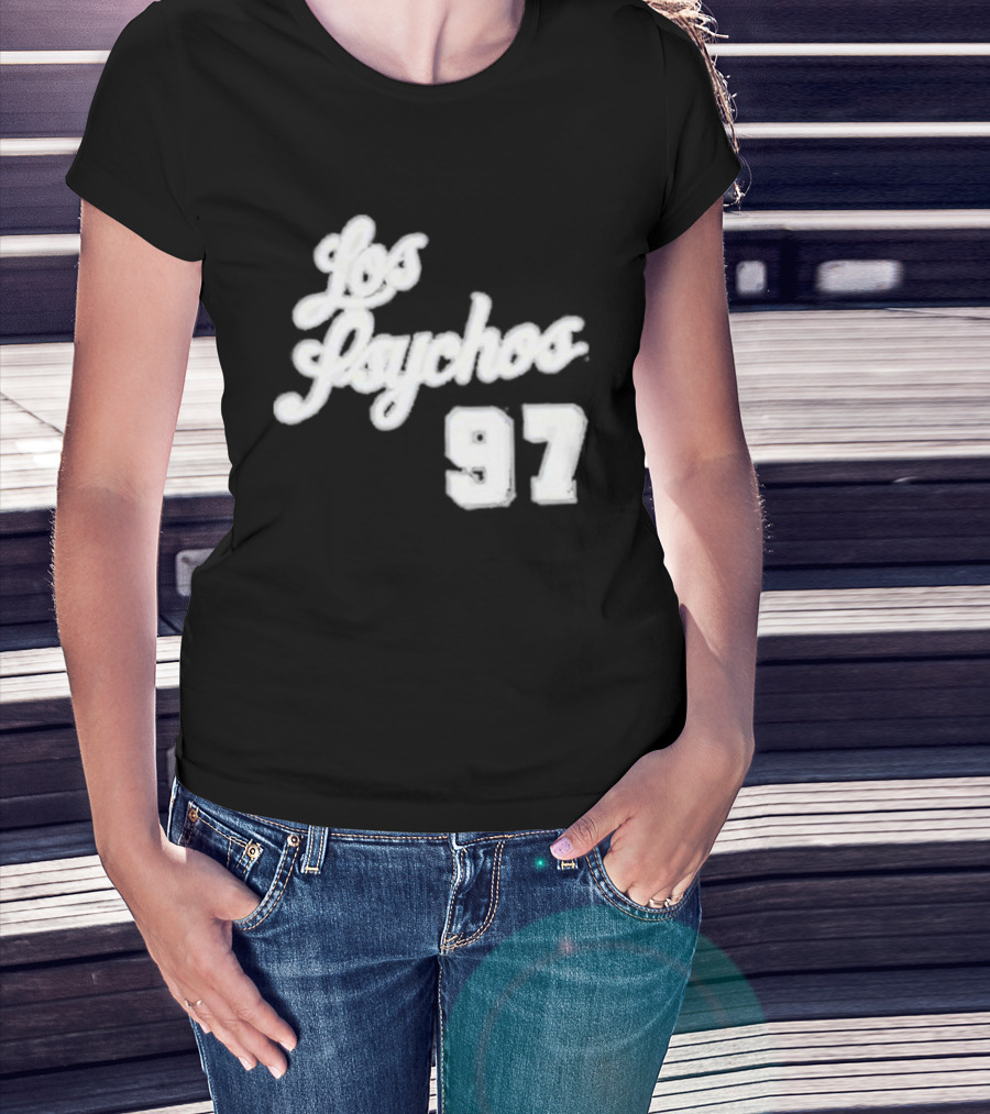 Los Psychos 97 Throwback The Psycho Realm Rare T-Shirt