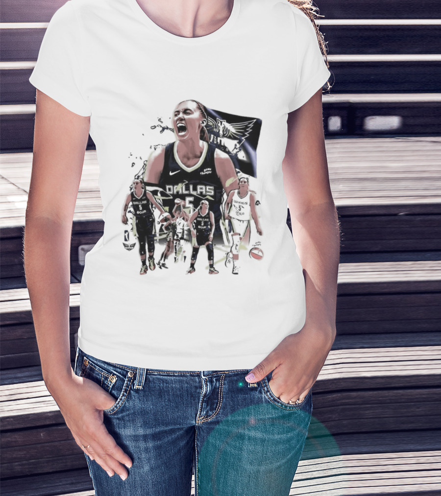 Demar Derozan Paige Bueckers Dallas Wings Basketball Athlete T-Shirt