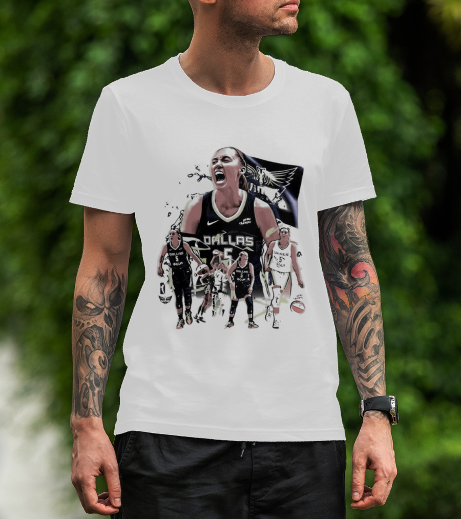 Demar Derozan Paige Bueckers Dallas Wings Basketball Athlete T-Shirt