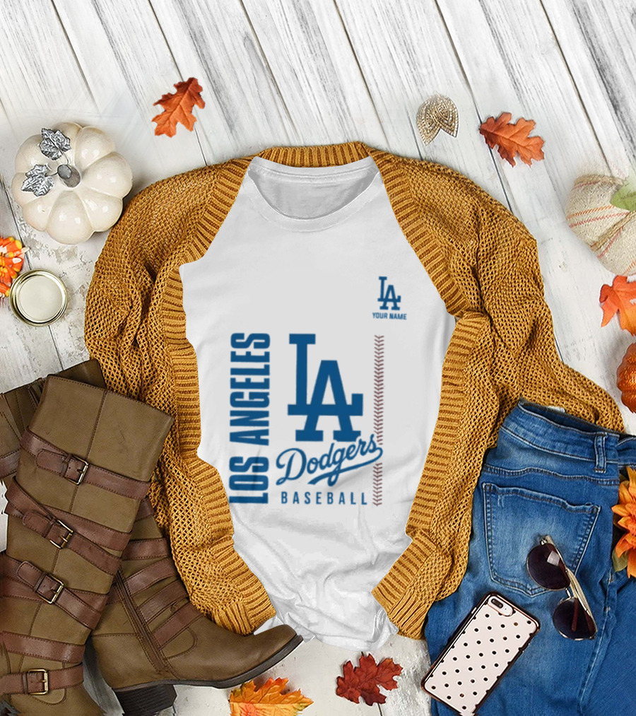 Los Angeles Dodgers Baseball LA Team Wear T-Shirt
