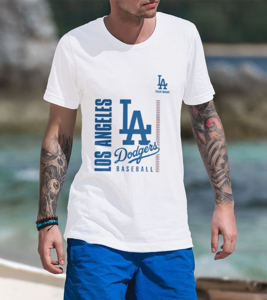 Los Angeles Dodgers Baseball LA Team Wear T-Shirt