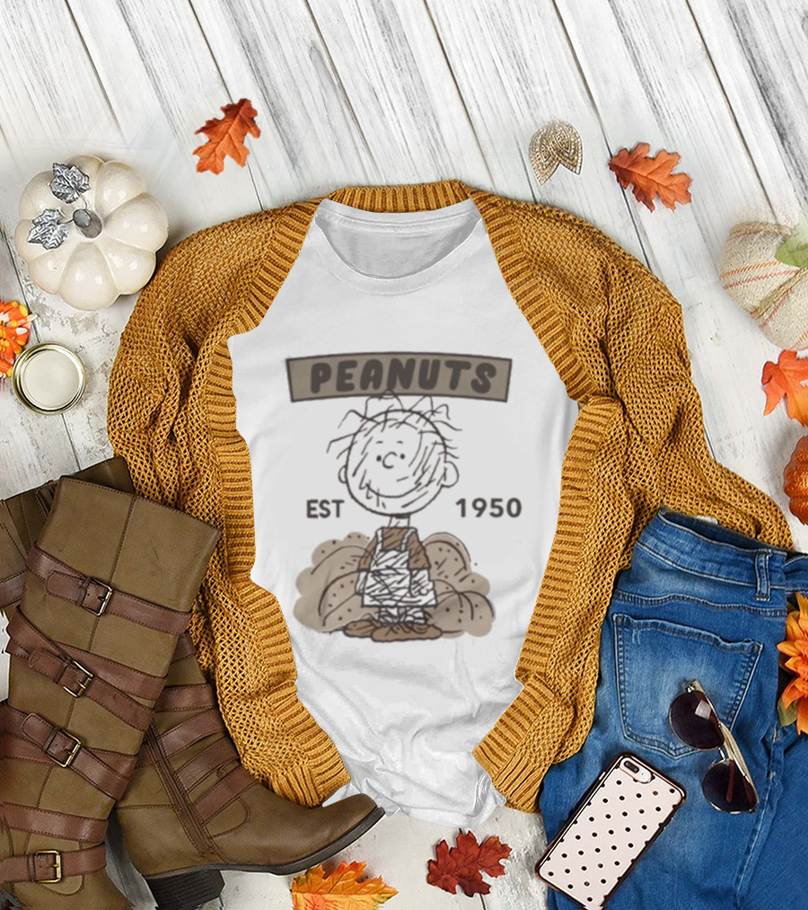 Peanuts Pigpen Character Est 1950 Comic Strip T-Shirt