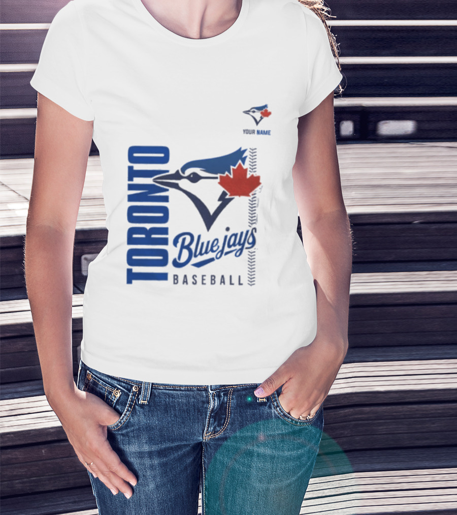 Toronto Blue Jays Baseball Canada Maple Leaf Team Spirit T-Shirt
