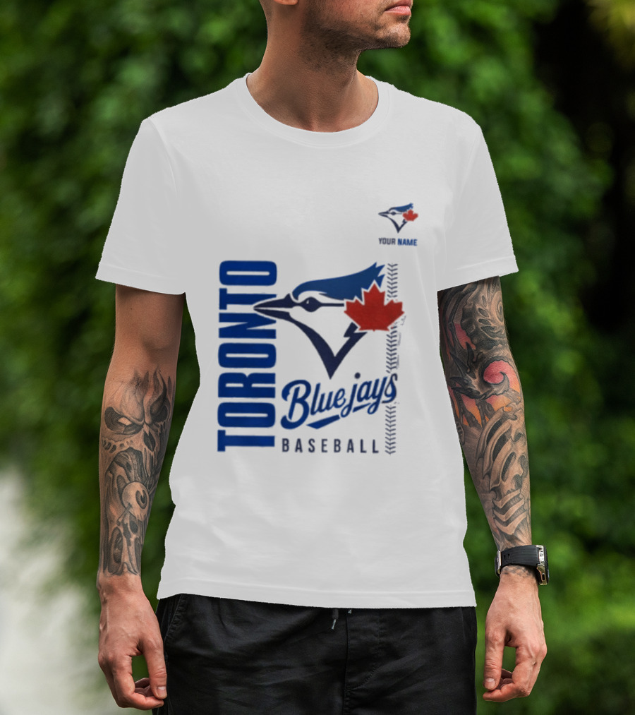 Toronto Blue Jays Baseball Canada Maple Leaf Team Spirit T-Shirt