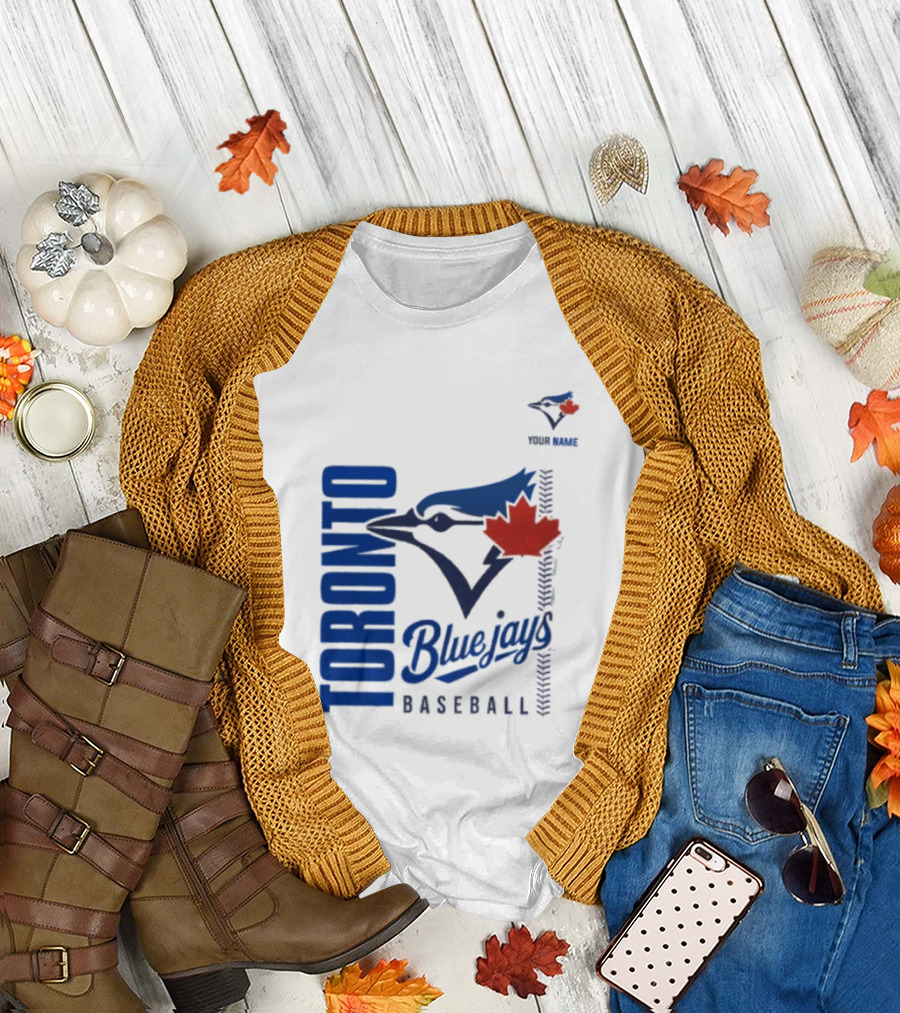 Toronto Blue Jays Baseball Canada Maple Leaf Team Spirit T-Shirt
