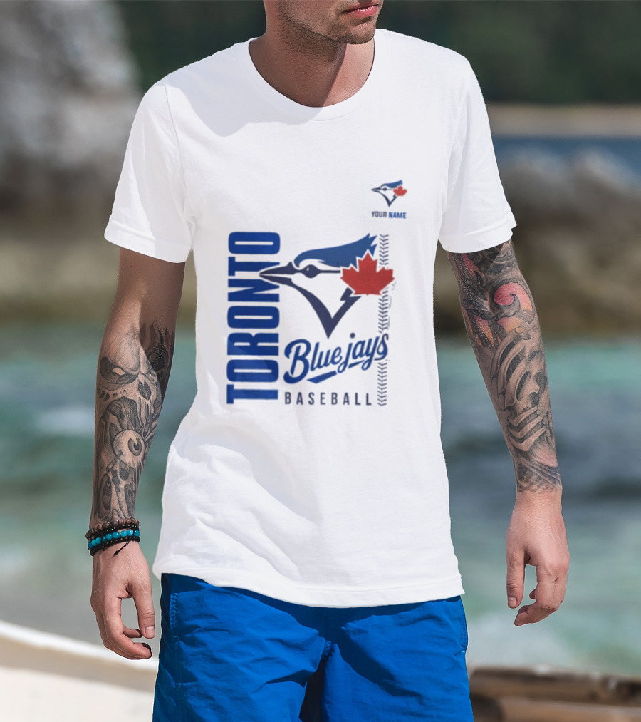 Toronto Blue Jays Baseball Canada Maple Leaf Team Spirit T-Shirt
