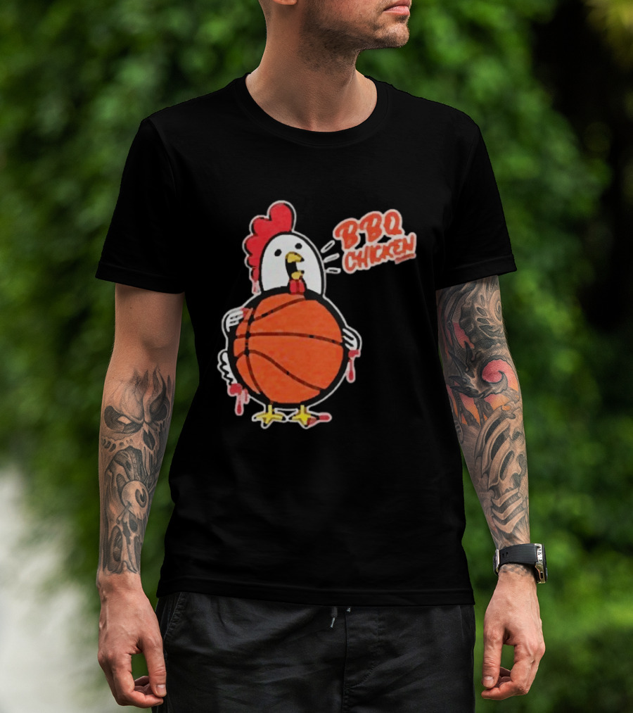 BBQ Chicken Ballers Basketball Most Popular For Sale T-Shirt