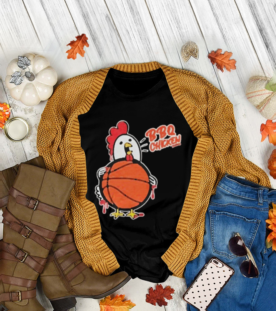 BBQ Chicken Ballers Basketball Most Popular For Sale T-Shirt