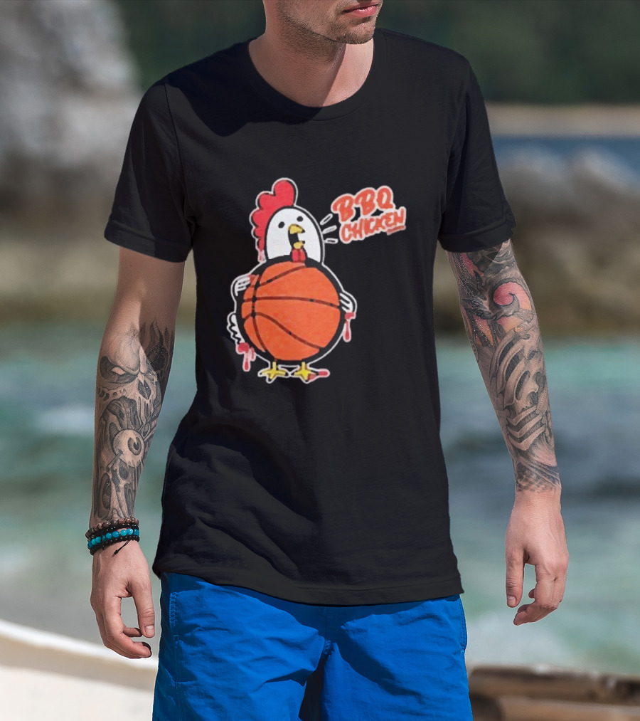 BBQ Chicken Ballers Basketball Most Popular For Sale T-Shirt