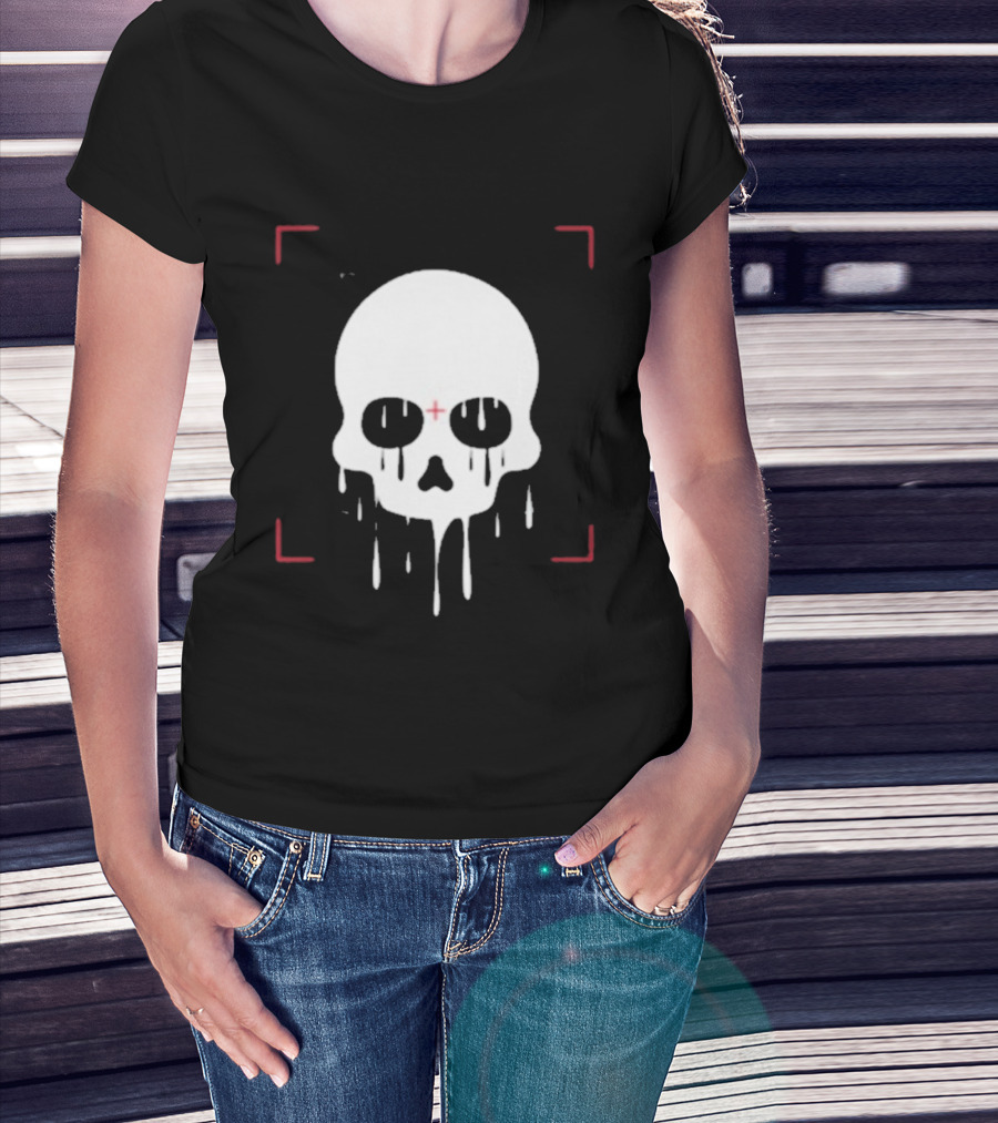 Blast Cs Dripping Skull Target T-Shirt