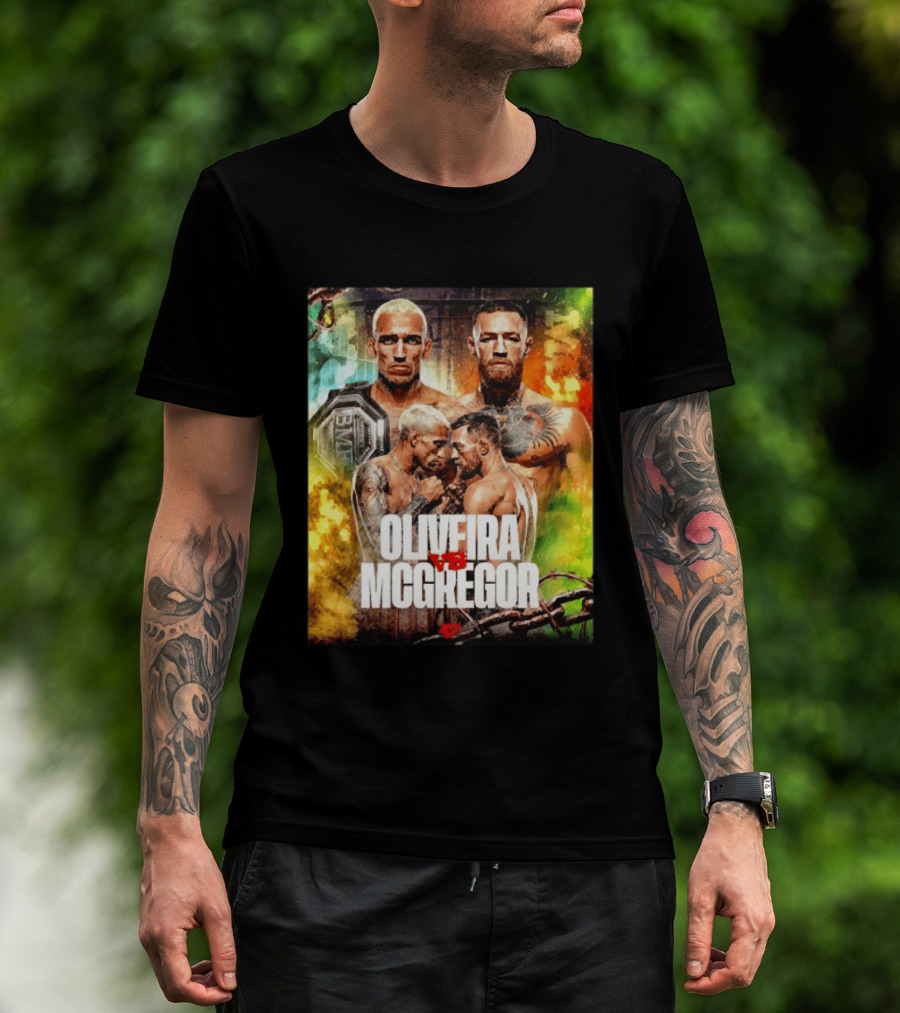 Oliveira Vs McGregor BMF Title UFC Fight Week T-Shirt