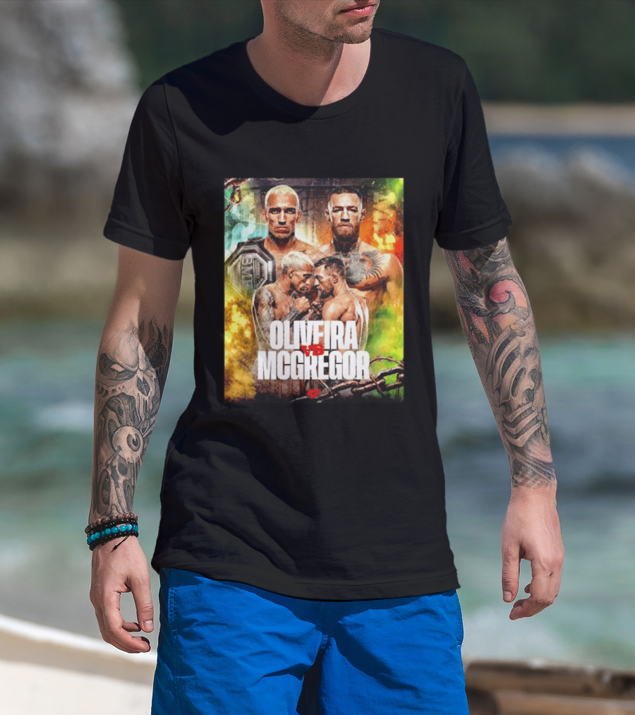Oliveira Vs McGregor BMF Title UFC Fight Week T-Shirt