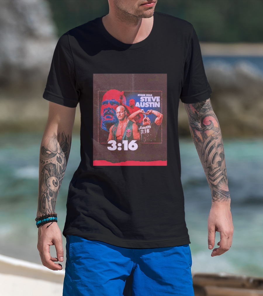 Stone Cold Steve Austin 3:16 King Of The Ring 1996 Vintage Wrestling T-Shirt