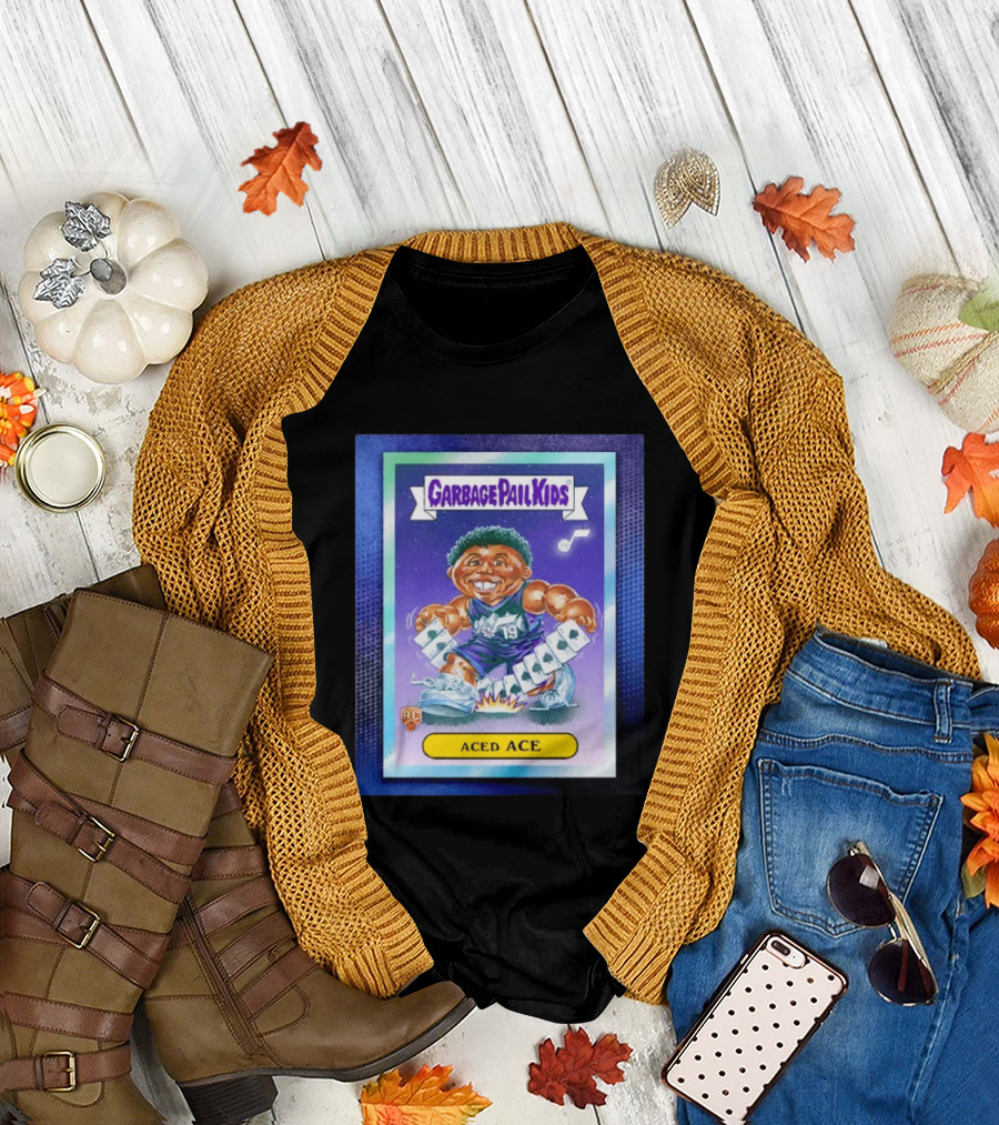 Garbage Pail Kids Aced Ace Bailey Utah Jazz Trading Card T-Shirt