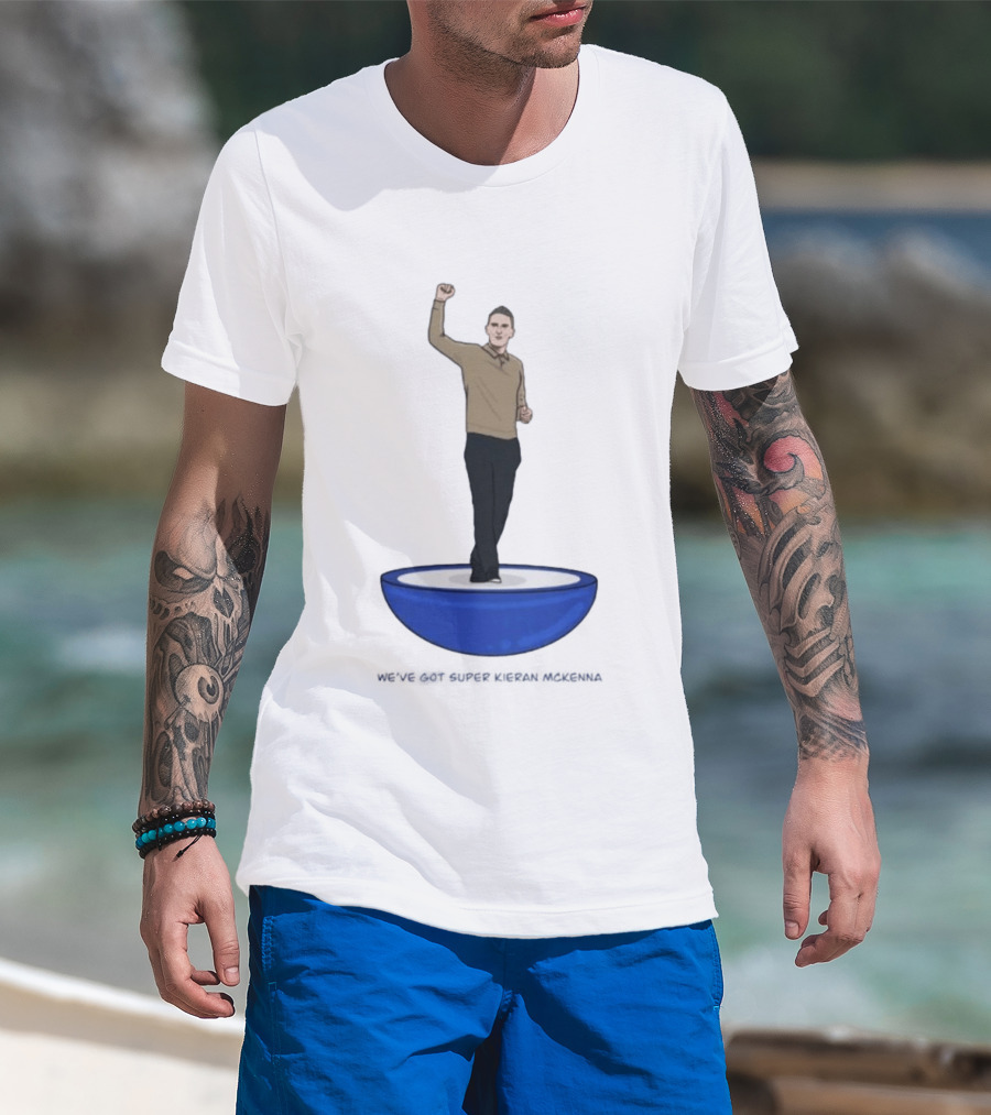 Super Kieran McKenna Subbuteo Illustration Football T-Shirt