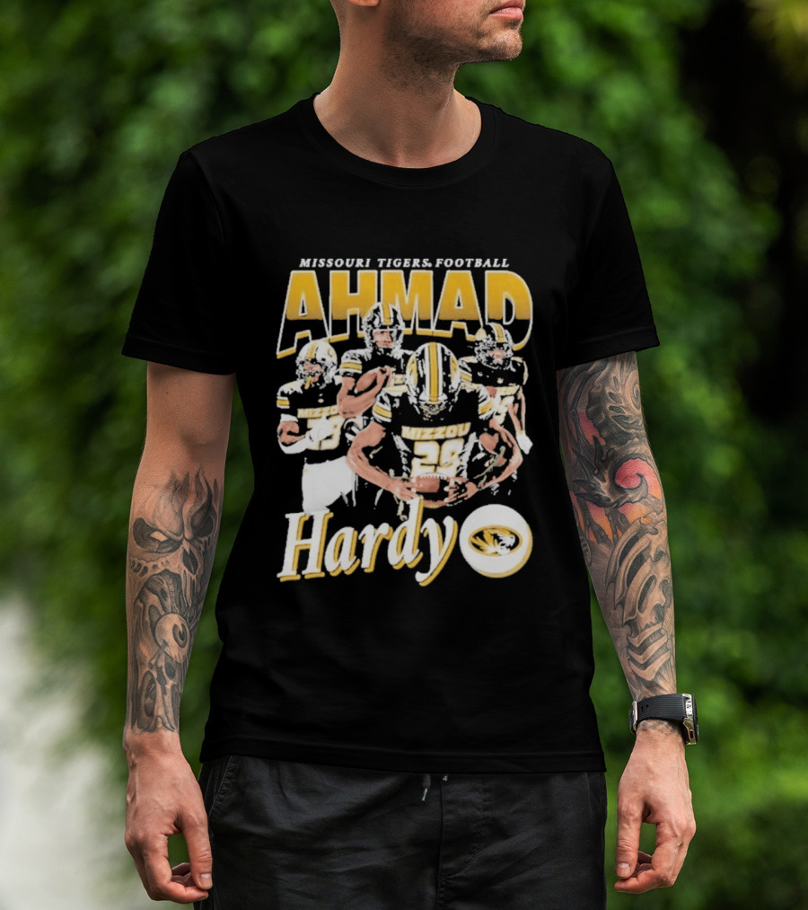 Missouri Tigers Football Ahmad Hardy 2026 T-Shirt