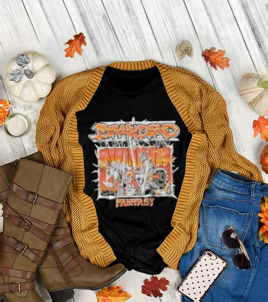 Brain Dead Fantasy Gomze Knight Battle Scene T-Shirt