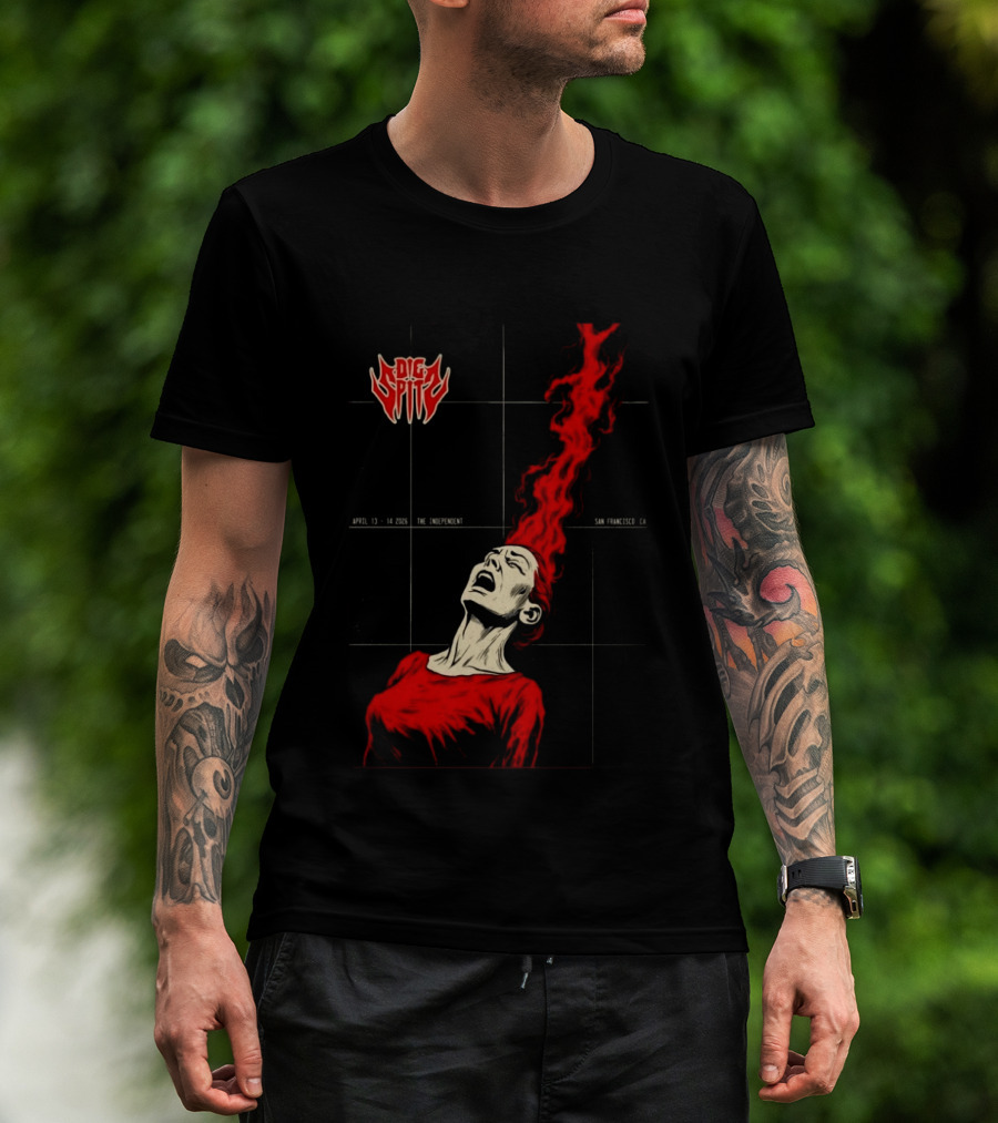 Die Spitz April 13 14 2026 The Independent San Francisco CA T-Shirt