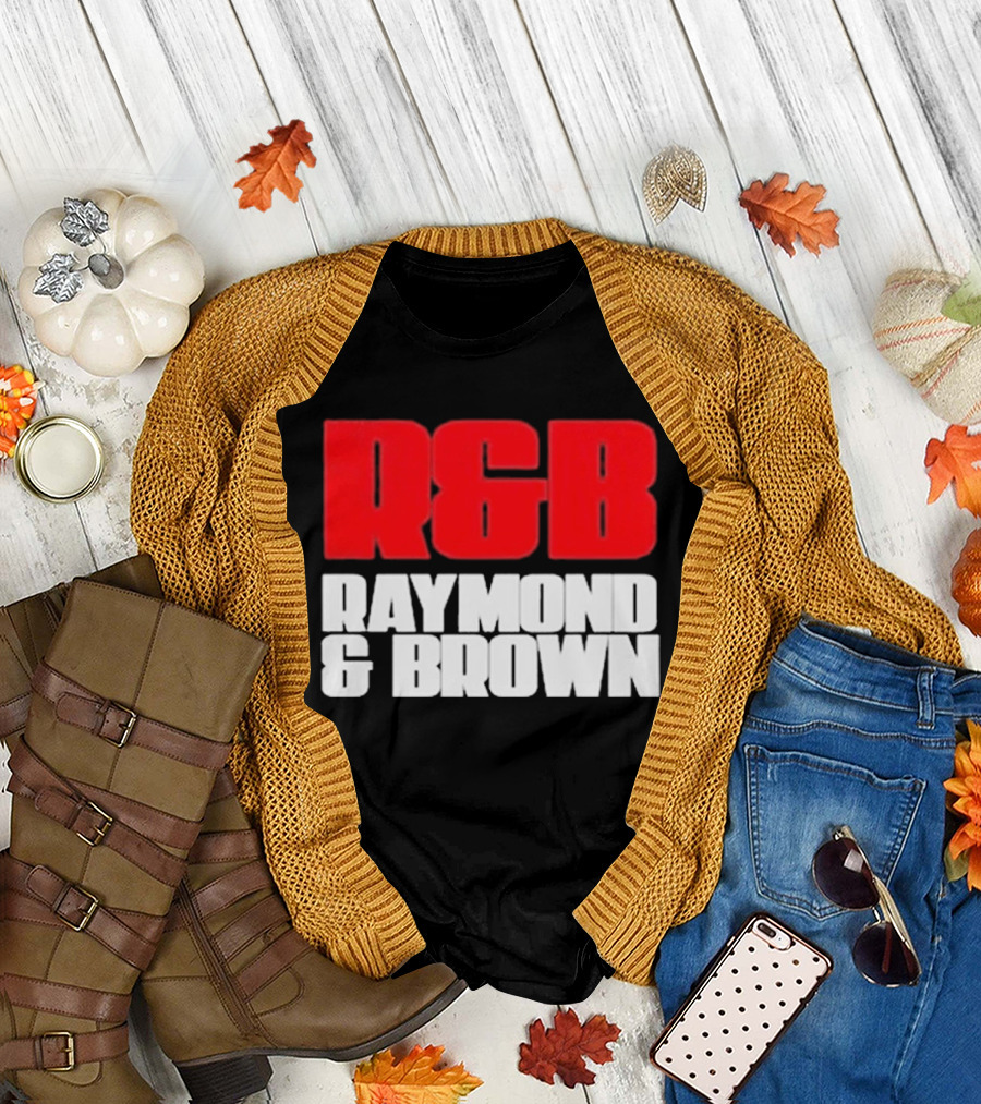 Raymond & Brown R&B World Tour 2026 Bold Red White T-Shirt