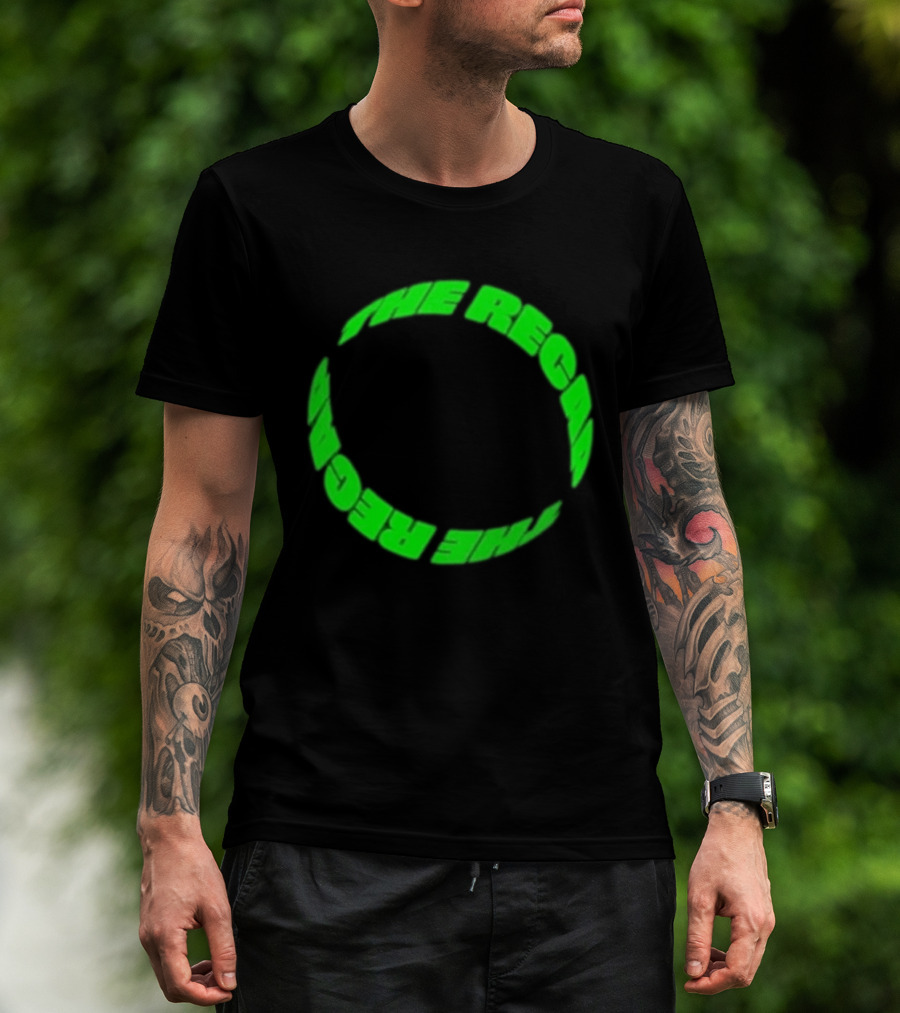 Kneecap The Recap Circular Green T-Shirt