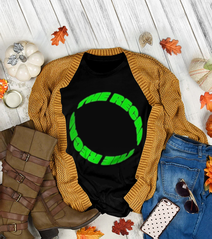 Kneecap The Recap Circular Green T-Shirt