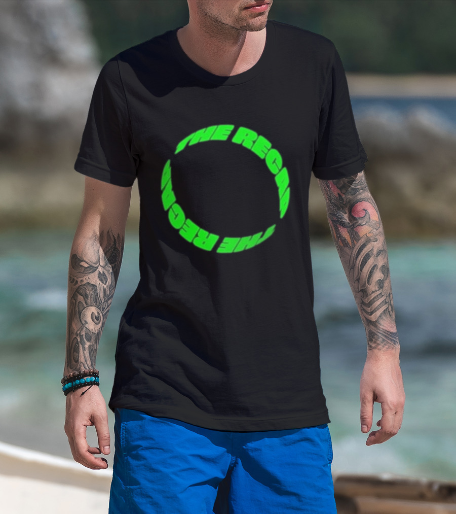 Kneecap The Recap Circular Green T-Shirt