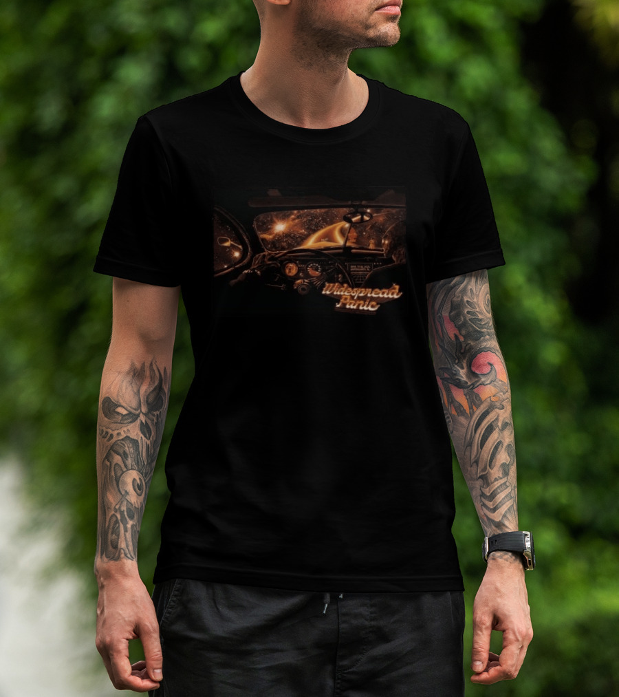 Widespread Panic Concert Tour Birmingham AL 4.17 18.2026 Cosmic Road Trip T-Shirt