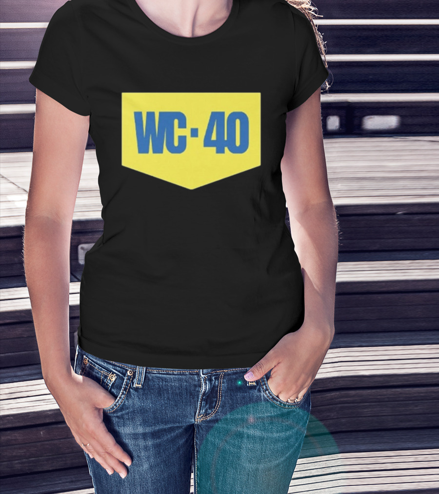 Willson Contreras WC 40 Blue Text On Yellow T-Shirt