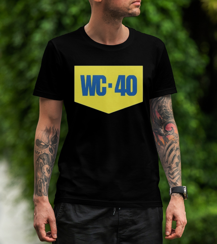 Willson Contreras WC 40 Blue Text On Yellow T-Shirt