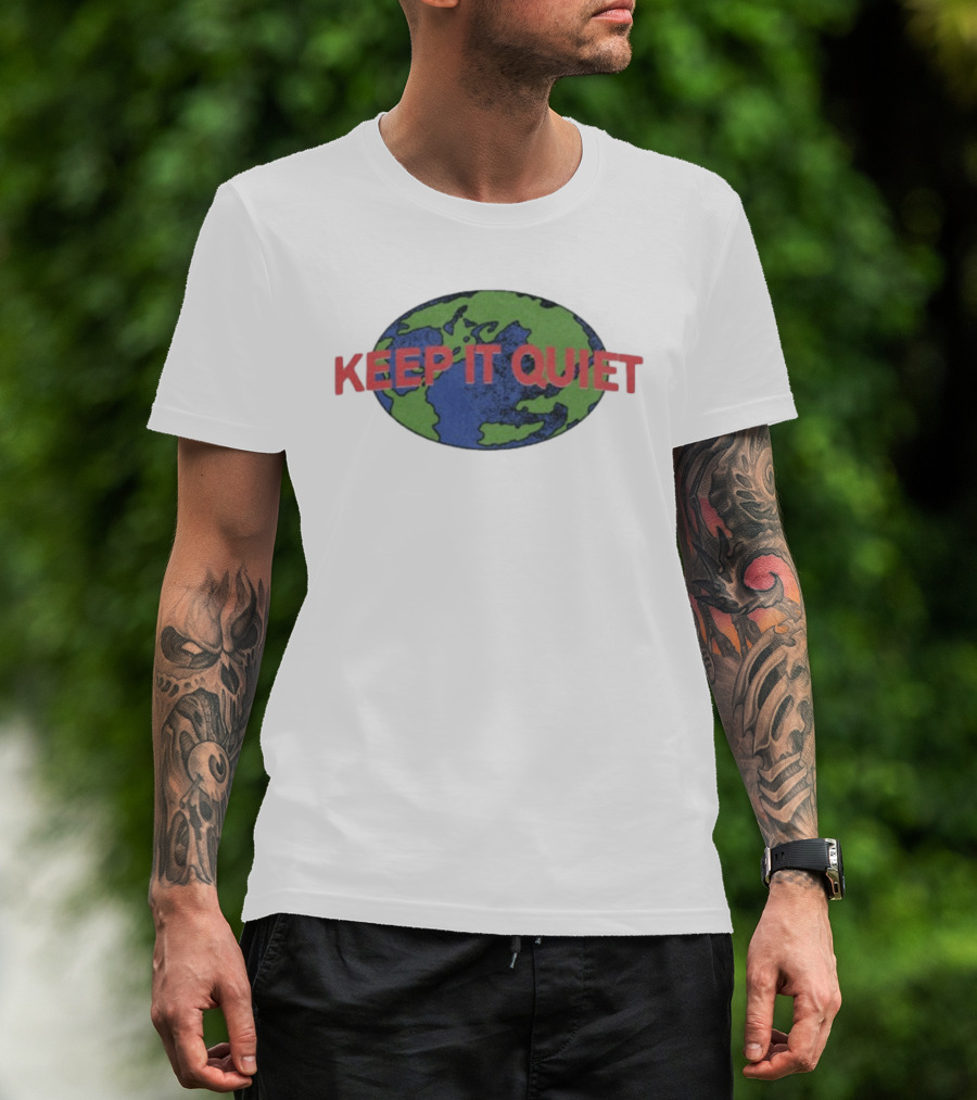 Greyhaven Keep It Quiet Rock N' Roll From Louisville Kentucky World Tour Earth T-Shirt