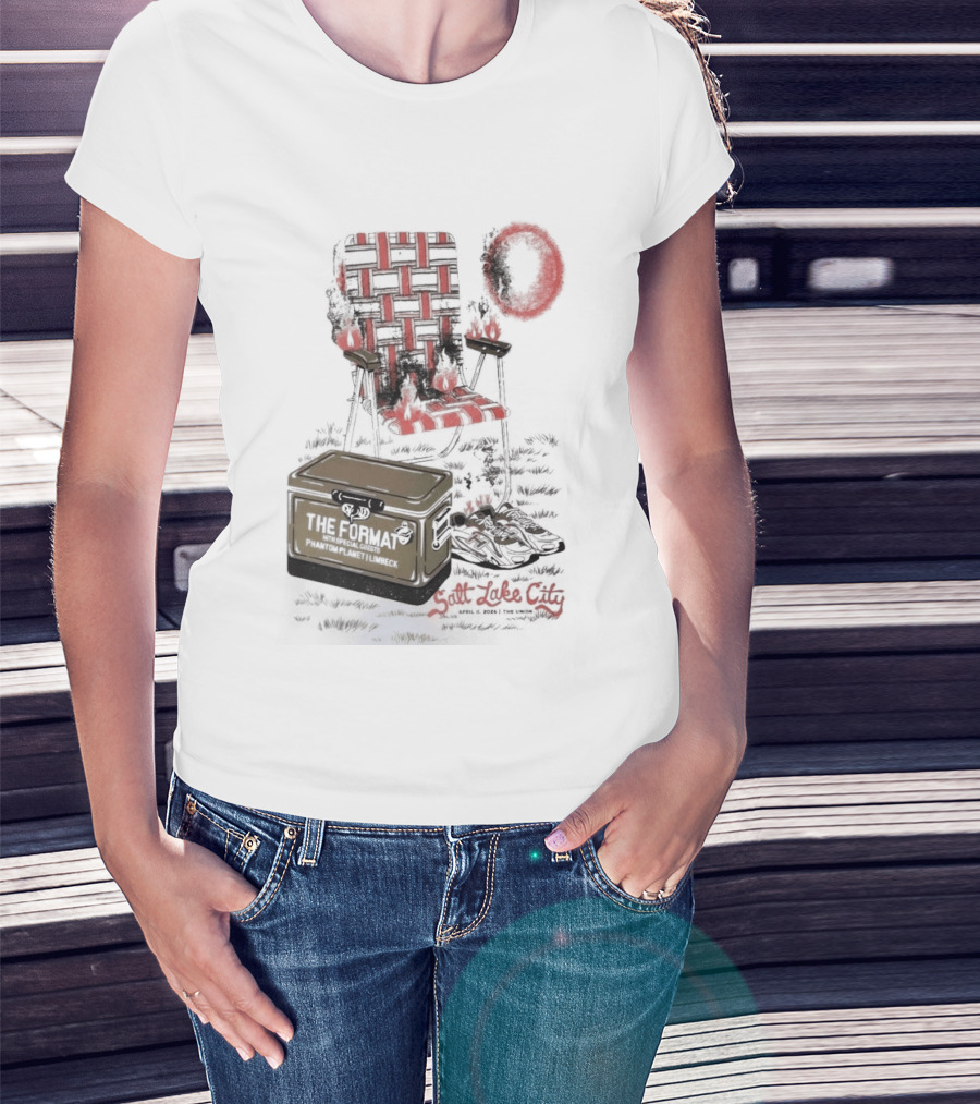 The Format Salt Lake City Apr 11 2026 Picnic Chair Cooler T-Shirt