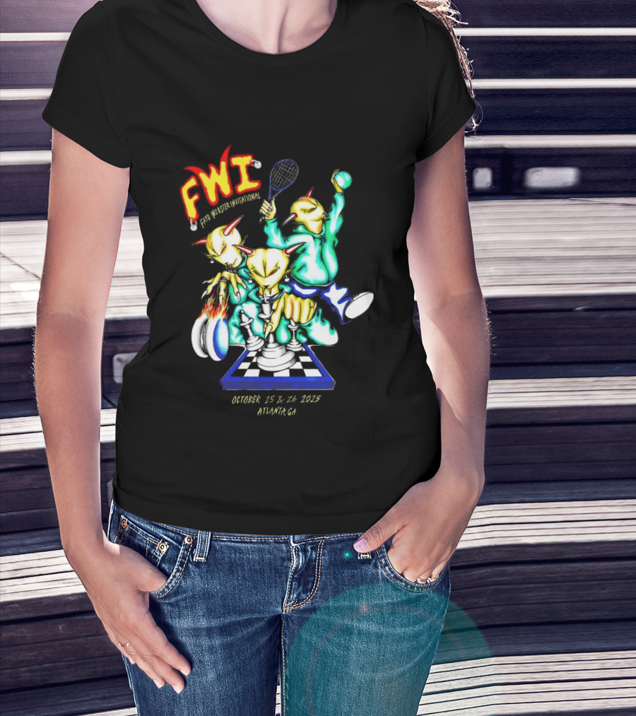 Faye Webster Invitational FWI October 25 To 28 2025 Atlanta T-Shirt
