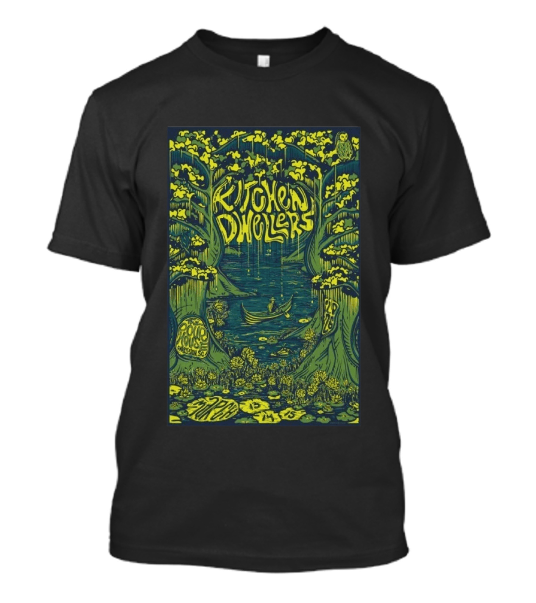 Kitchen Dwellers March 13 15 2026 Charleston SC Pour House Tour T-Shirt